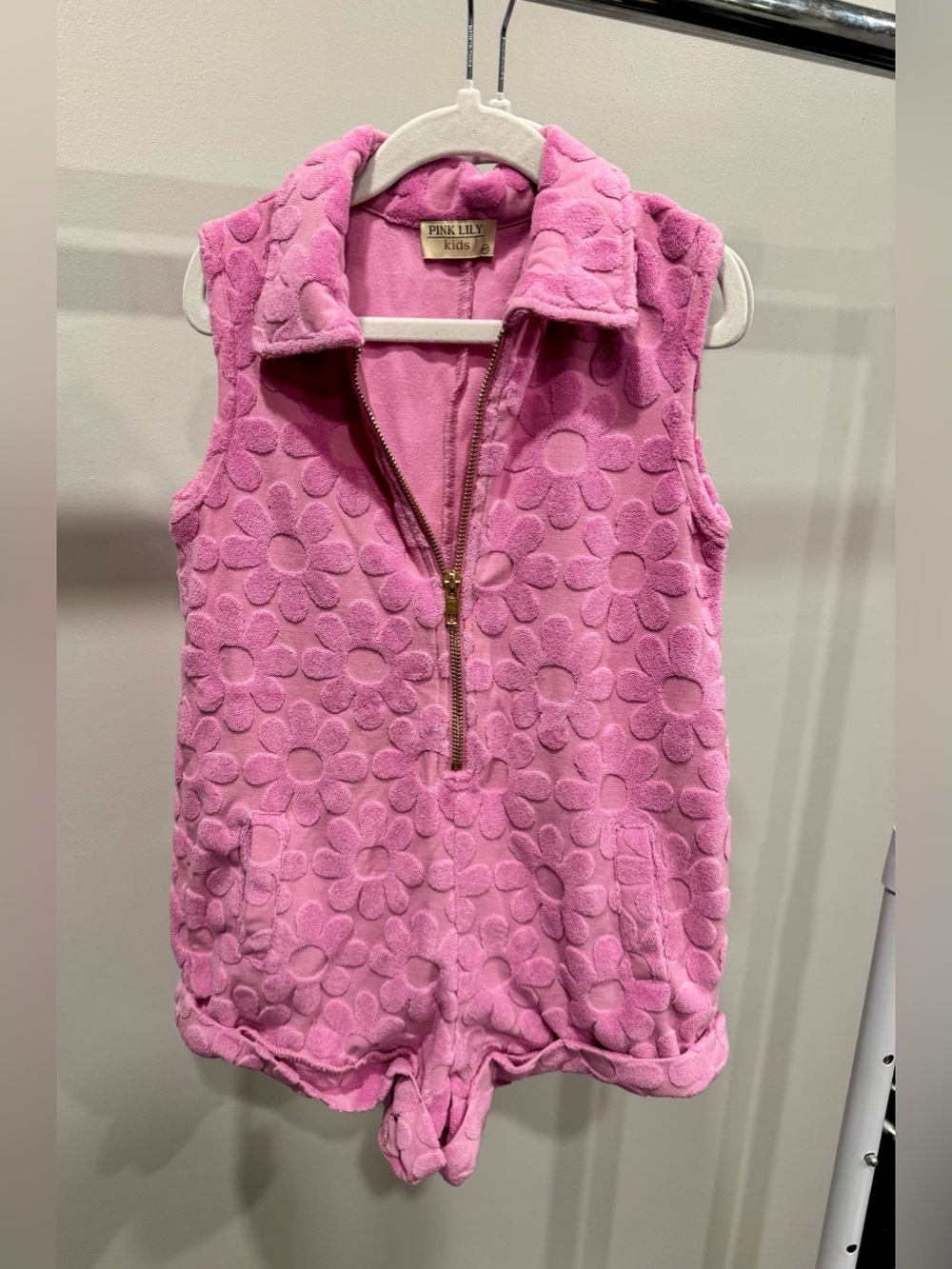 Pink Lily Kids Romper